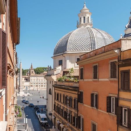 רומא Piazza Del Popolo Apartment With View מראה חיצוני תמונה