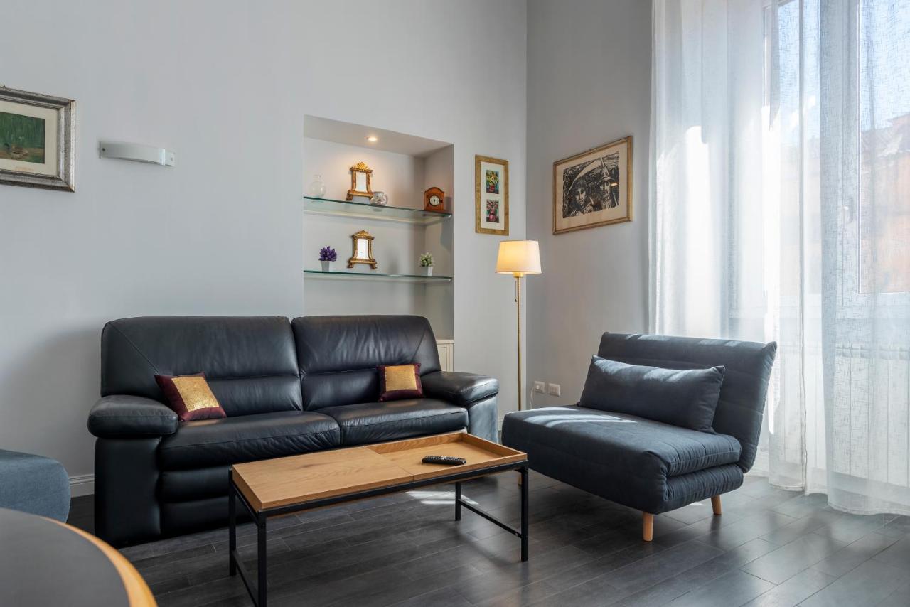 רומא Piazza Del Popolo Apartment With View מראה חיצוני תמונה