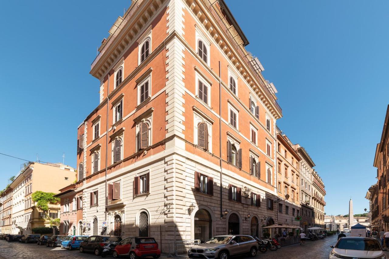 רומא Piazza Del Popolo Apartment With View מראה חיצוני תמונה
